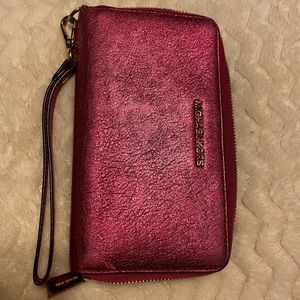 Michael Kors wristlet wallet